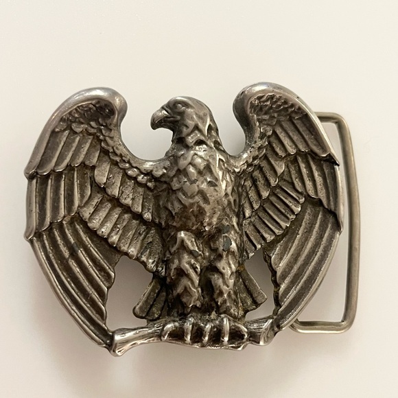 Vintage Avon Unisex American Eagle Belt Buckle - Picture 2 of 14